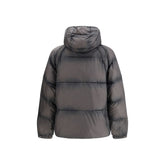 Represent Black Nylon Full-Length Jacket